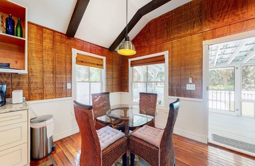 Bonita Springs House | Riverfront dog-friendly cottages with kayaks, dock, patio, grill, & water views