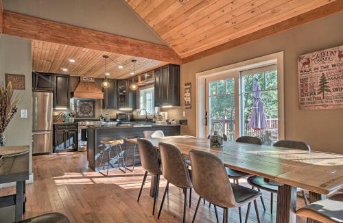Lakemont House | Riverfront Tallulah Falls Cabin w/Hot Tub!
