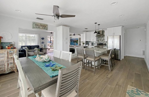 Englewood South Villa | Saltwater Pool & Spa Villa on a Gulf-Access Canal