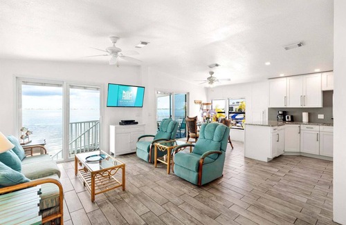 Cudjoe Key House | Salty Breeze #161 Canal-Front Retreat with Dock, Pool & Ocean Views