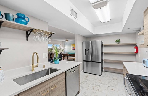South Patrick Shores Condo | Satellite Beach Condo: Private Balcony, Beach Path & Game-Ready Foosball Table! 🏝️