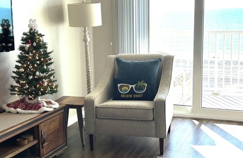 Indian Shores Condo | Sea Gate 206 Beautiful Beach Front Condo/3 BR - 2 BTH