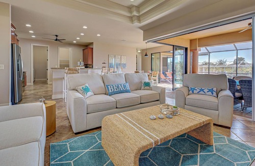 South Gulf Cove House | Serenity | Canal View | Dock | Pool | Spa | Lounge