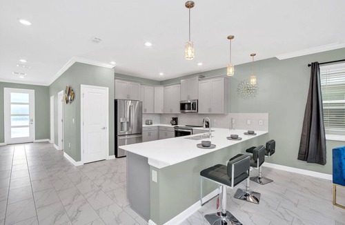 Kissimmee Cottage | Serenity Lakeview Retreat Stunning Water Views, No Rear Neighbors, Private Pool, Game Room & Star Wars Cinema