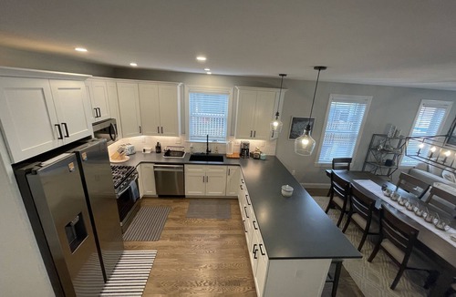 Seaside Heights House | Shore Elegance! 5br 4 bath private home w/5 decks & hot tub just steps to beach