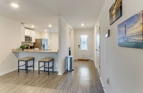 Port Malabar House | Sleek + Convenient Palm Bay Stay: Bring Your Pet!