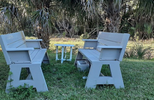 Tropic RV Rental | Sleep on benches. See the stars