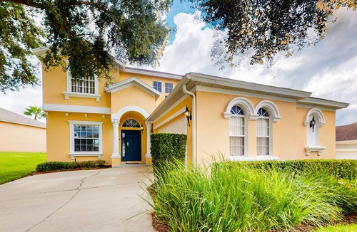Calabay Parc House | Snowbird-friendly home near Disney with private heated pool, spa, pool table, AC