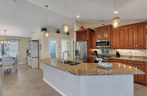 South Gulf Cove House | South Gulf Cove Private Pool Home 14 miles from Gulf Beaches