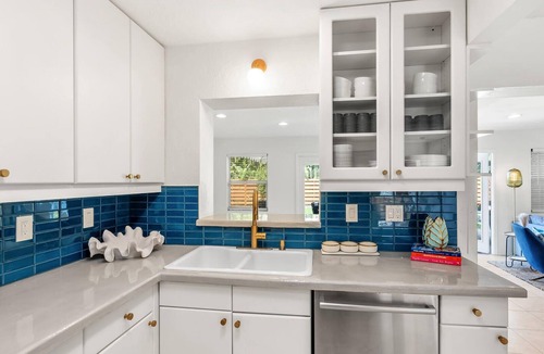 Hudson Bayou House | Southside Bungalow with Pool, Spa & Putting Green