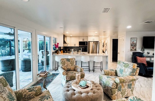 Bonita Springs House | Spacious 4BR/3BA retreat. Heated Pool + Hot Tub, just 5 Miles to Bonita Beach