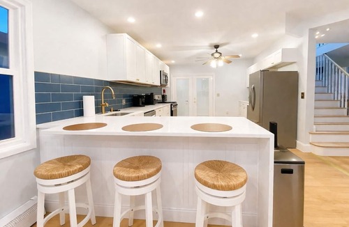 Long Branch House | Spacious beach home, walk to shore