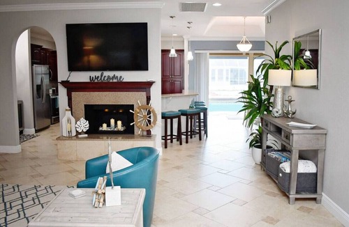 Cape Coral House | Spacious & Beautiful Cape Coral Retreat, Heated Pool, Boat Dock, and Game Room