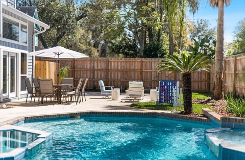 Jacksonville Beach House | Spacious retreat just minutes from the beach with a stunning pool and game rooms