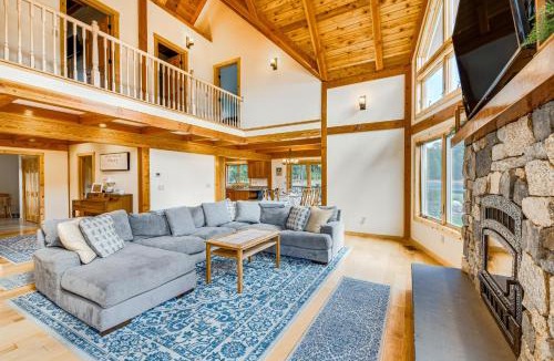 Granville Summit House | Spacious & Secluded Forksville Home: Fire Pit