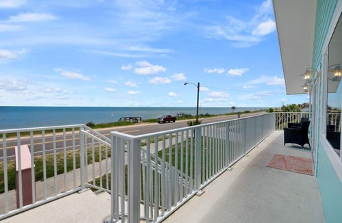 Flagler Beach Apartment | Steps from Flagler Beach! 2-BR Condo, Pet-Friendly w/Balcony