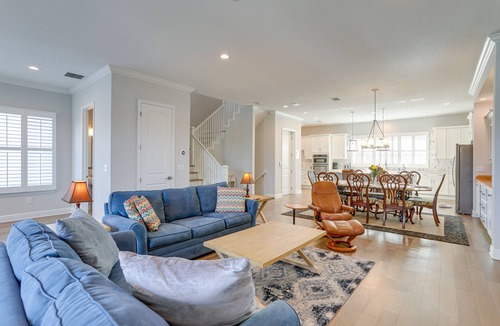 Redington Beach House | Steps to Shore: Modern Redington Beach Townhome