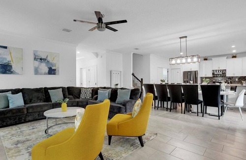 Kissimmee House | Storey Lake Resort 8 Bedroom Home Game Room + Pool