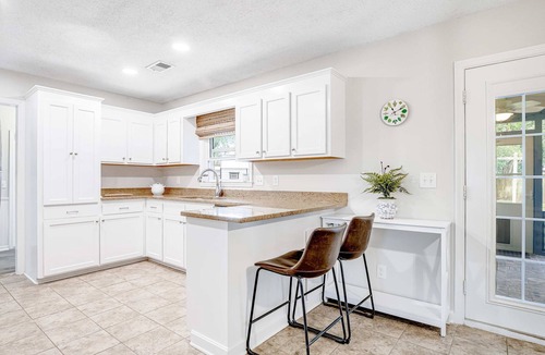 Charleston House | Stylish, Dog-Friendly, 30-Day Rental House w/Free WiFi, W/D, and Furnished Patio