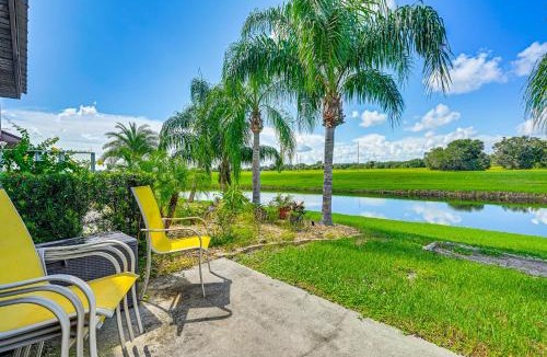 Highland Villa | Sunny Canal-View Villa w/Lanai in Sebring!