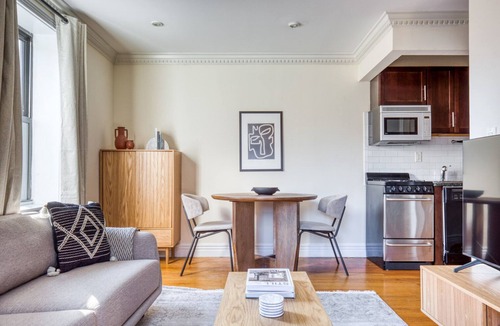 West Village Apartment | Tasteful West Village 2BR w/W/D, nr restaurants & cafes, by Blueground