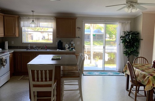 Taylor Creek House | The Bass House water front canal with dock and WiFi.
