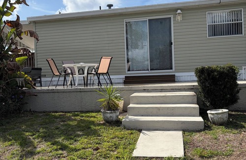 Taylor Creek House | The Bass House water front canal with dock and WiFi.