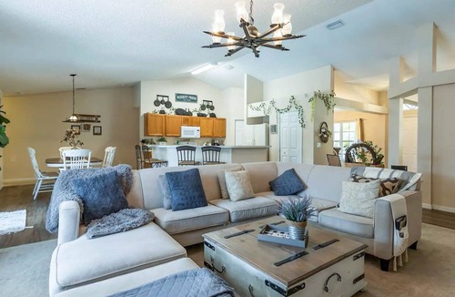 Port Malabar House | The Farmhouse Retreat- Pool Home w/Game Room