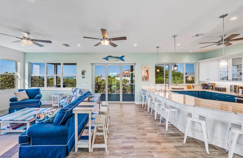 North Captiva House | The MAINE DECK - BRAND NEW DESIGNER HOME WITH PRIVATE POOL AND 2 GOLF CARTS
