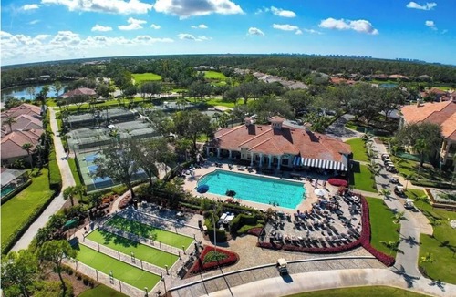 Naples Condo | The Strand Fairway Retreat | Modern 2BR Ground-Level Condo w/Strand club amenit