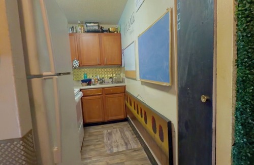 Brownsville Apartment | THE VILLAGE TEMPLE: 2BR-1BA, 2-Blocks from Trains in BK w/AC, Office & Fitness!