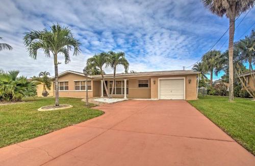 Yacht Club House | Tropical Cape Coral Home w/Private Dock on Canal!