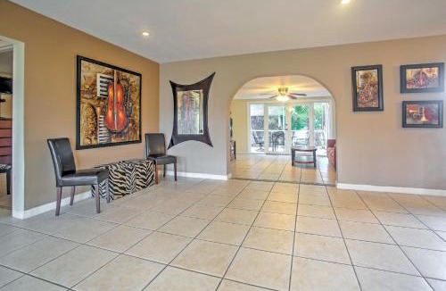 Yacht Club House | Tropical Cape Coral Home w/Private Dock on Canal!