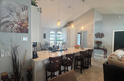 Palm Bay House | Tropical Oasis, 3 Bedroom house with pool.