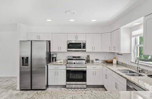 Golden Beach Estates House | Tropical-Inspired Beachside Home w/BBQ Grill & Heated Pool ☀️