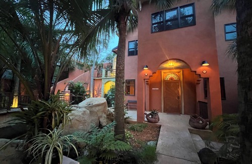 DeLand Cottage | Unique 3-bed mini-resort in downtown DeLand with natural pool and waterfalls.