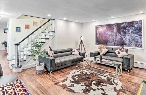 Waterbury House | Upscale Waterbury Retreat w/Indoor Hot Tub!