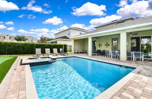 Historic Downtown Kissimmee House | Utopic Home With Themed Rooms, Game And Media Room And Waterpark & Resort Access Near Disney At Encore Resorts Reunion - 270Cl
