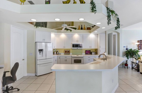 Yacht Club Villa | Villa Bel Air - right on the river - heated pool and spa - sun all day.