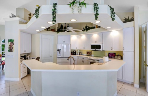 Yacht Club Villa | Villa Bel Air - right on the river - heated pool and spa - sun all day.