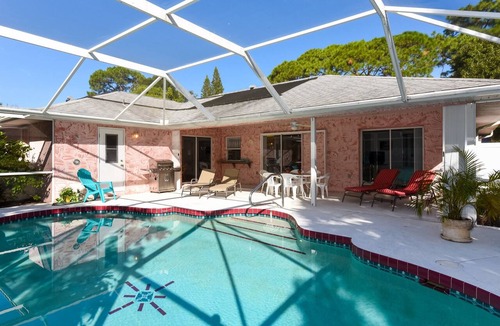 South Venice Villa | Villa, priv. Pool, 2 Miles to Manasota Beach, Pets