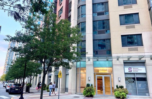The Waterfront Apartment | Walk 3 min to Path station 1 bd one stop Manhattan in New Jersey
