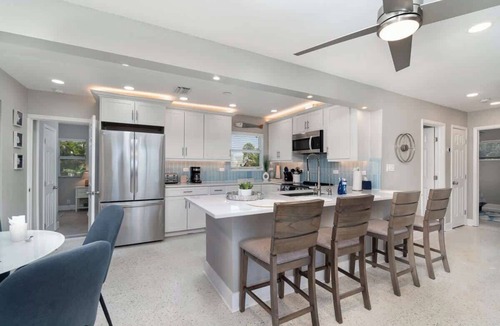 Hills T P House | Walk to Gulf! 4BR Pool, 1-Level