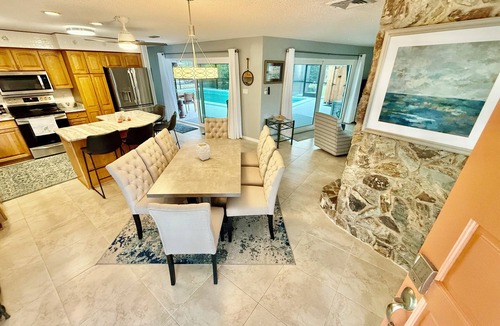 Fort Pierce House | Walk to the Beach Island Retreat/Beach Gear Provided /Private Pool Paradise