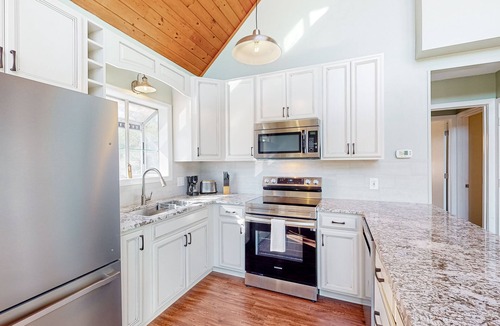 Franklin House | Water view home with amazing views, pool table, & EV charger