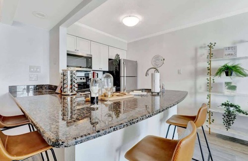 Rocky Point Apartment | Waterfront Balcony & Fireplace! Heated Resort Pool