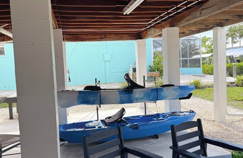 Pine Island Center House | Waterfront Direct Gulf Access Retreat Private Dock Kayaks Fishing Paradise