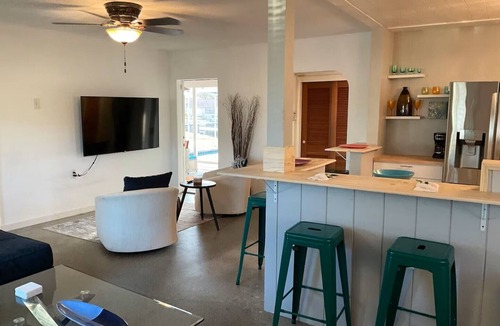 Englewood House | Waterfront Family Retreat, heated pool, 2 miles from the Beach