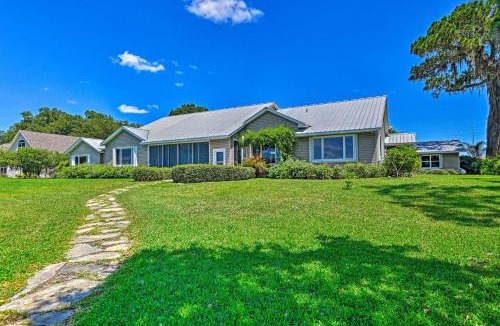 Highland House | Waterfront Lake Placid Home with Private Dock!