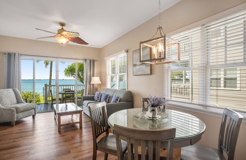 Marathon Villa | Waterfront retreat with balcony views, kayak, SUP, central AC & washer/dryer